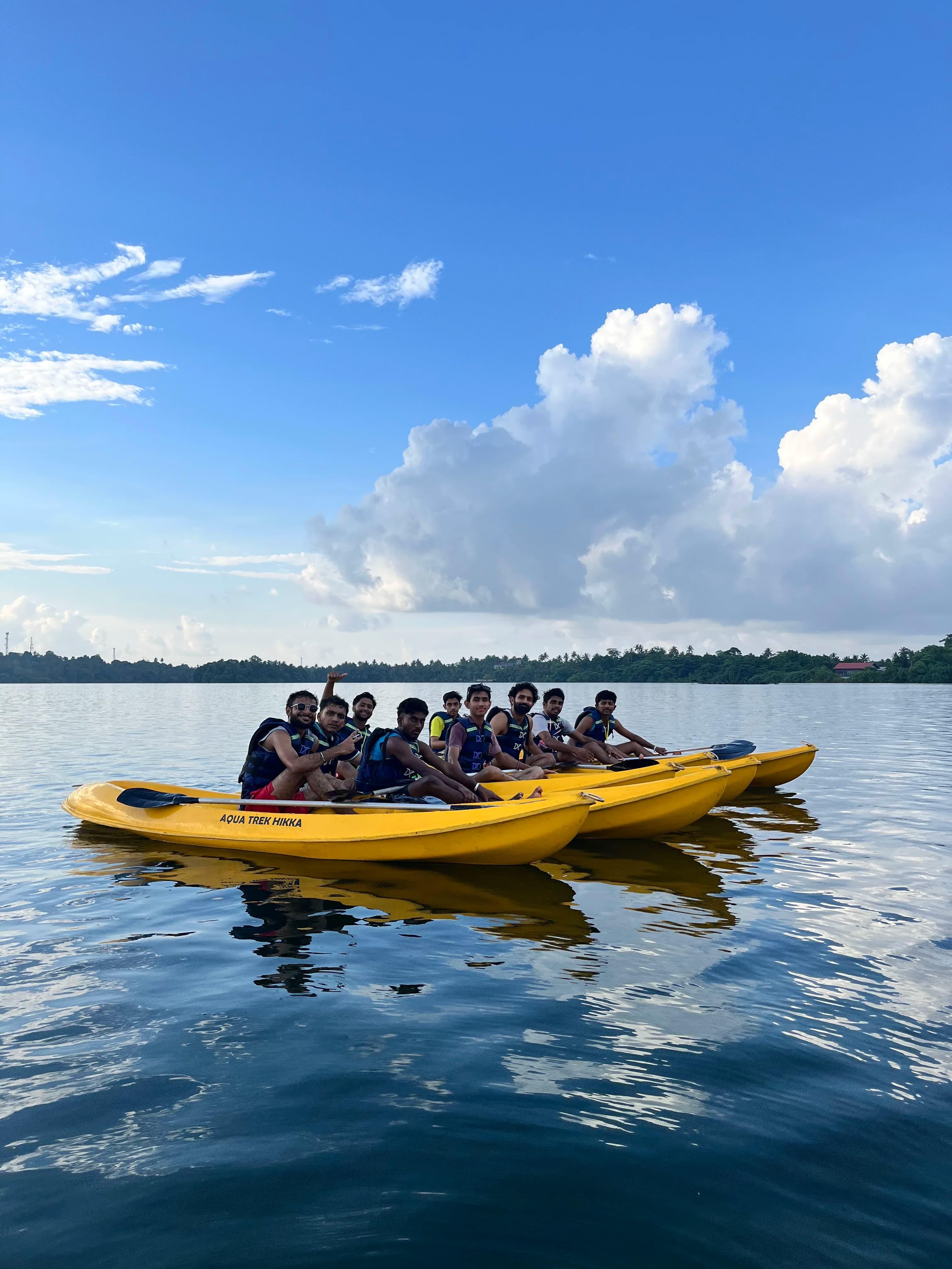 Kayaking at Rathgama Lake